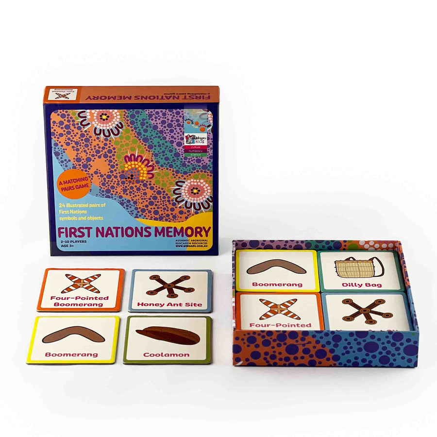 First Nations Memory Game Card