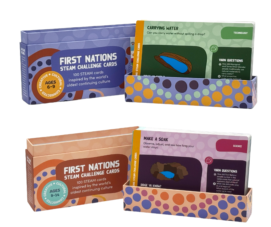 First Nations STEAM Challenge Card Set Bundle