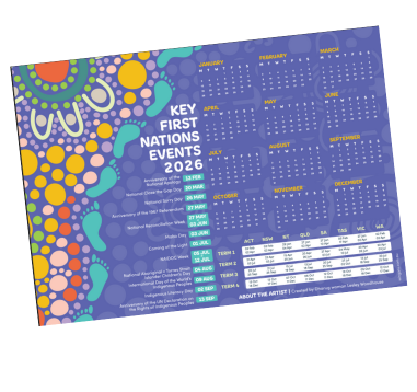 Key First Nations A4 Calendar - Free Download