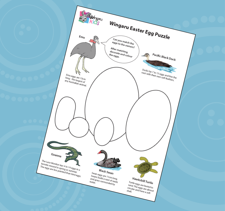 Aboriginal Perspectives This Easter - Free Printable Activity Day 4