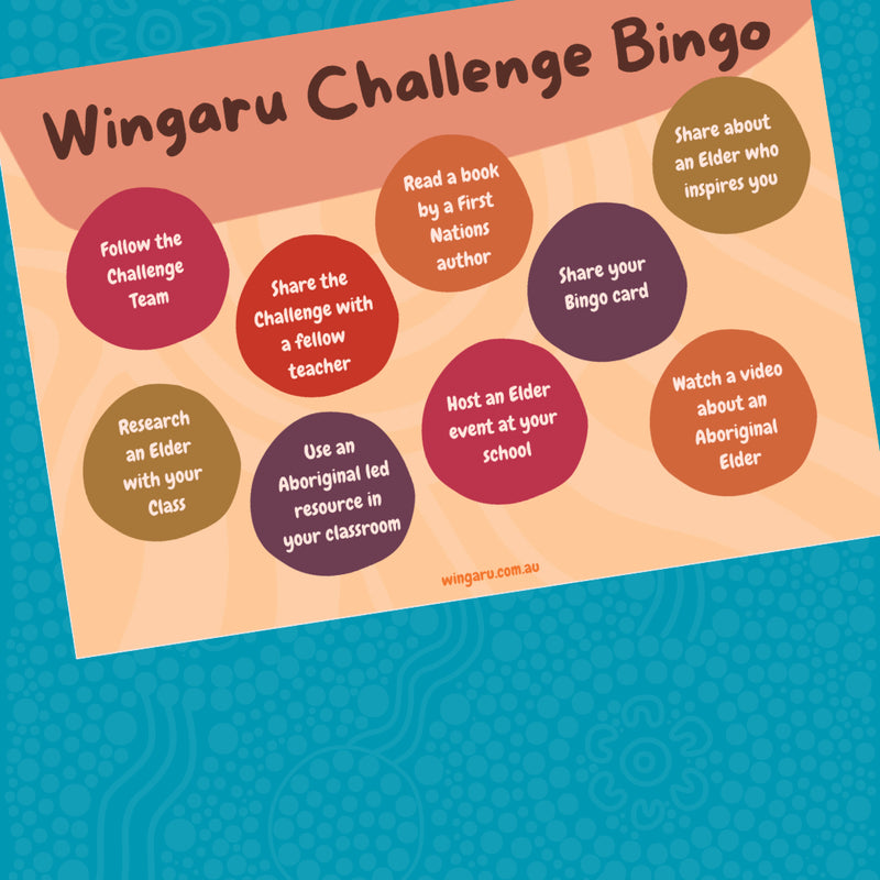 NAIDOC Challenge Bingo