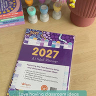 2027 Wall Planner and Calendar Pack