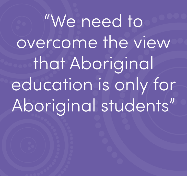 Support for Increased Aboriginal Education is High