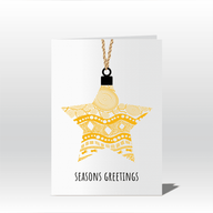 Christmas Card Pack of 3