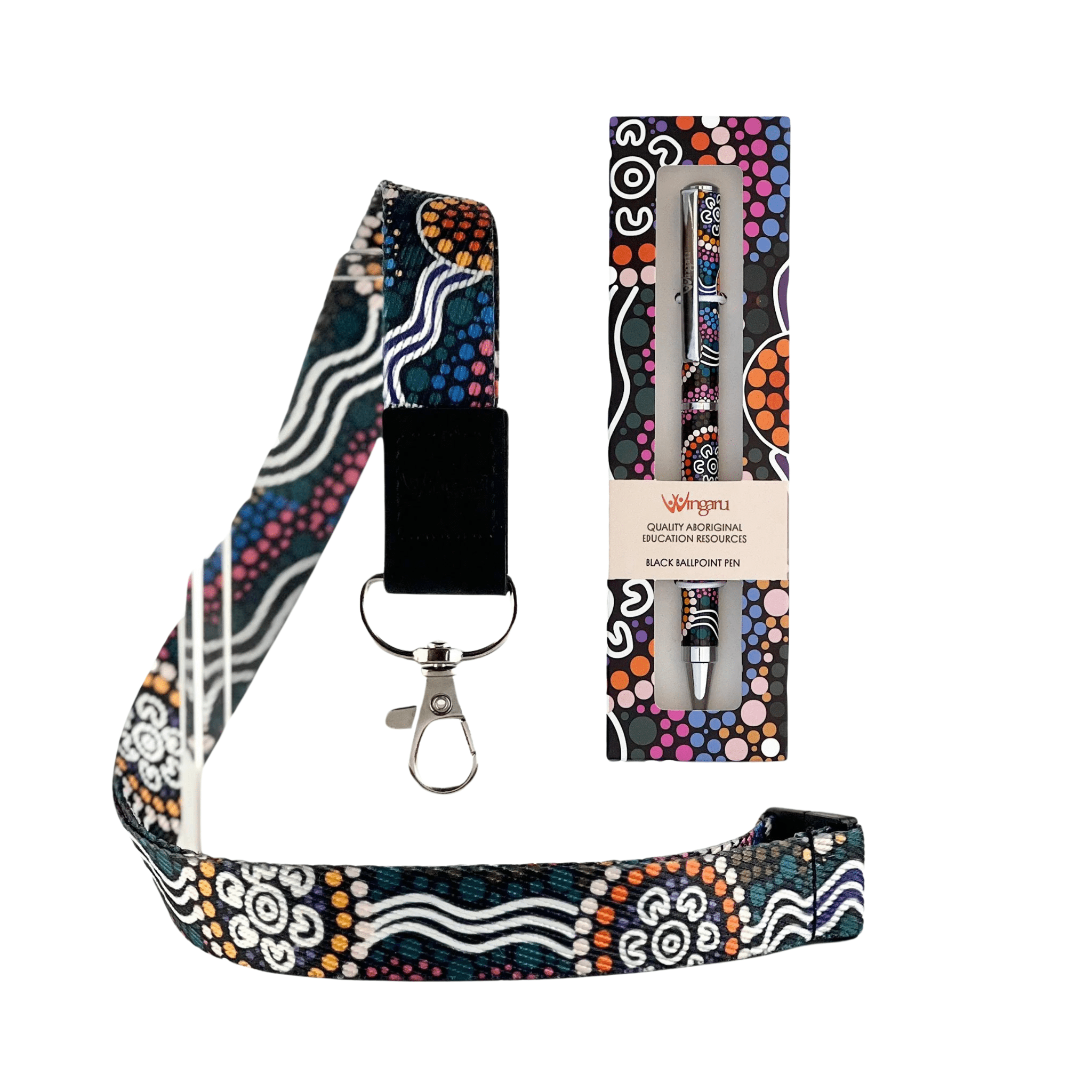 Cynthia Pen and Lanyard Set