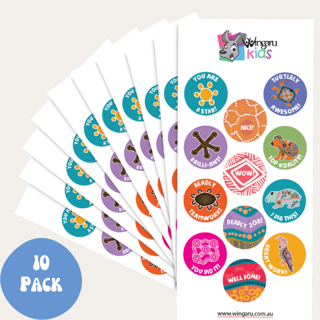 First Nations Sticker 10 Pack Set · Wingaru Store