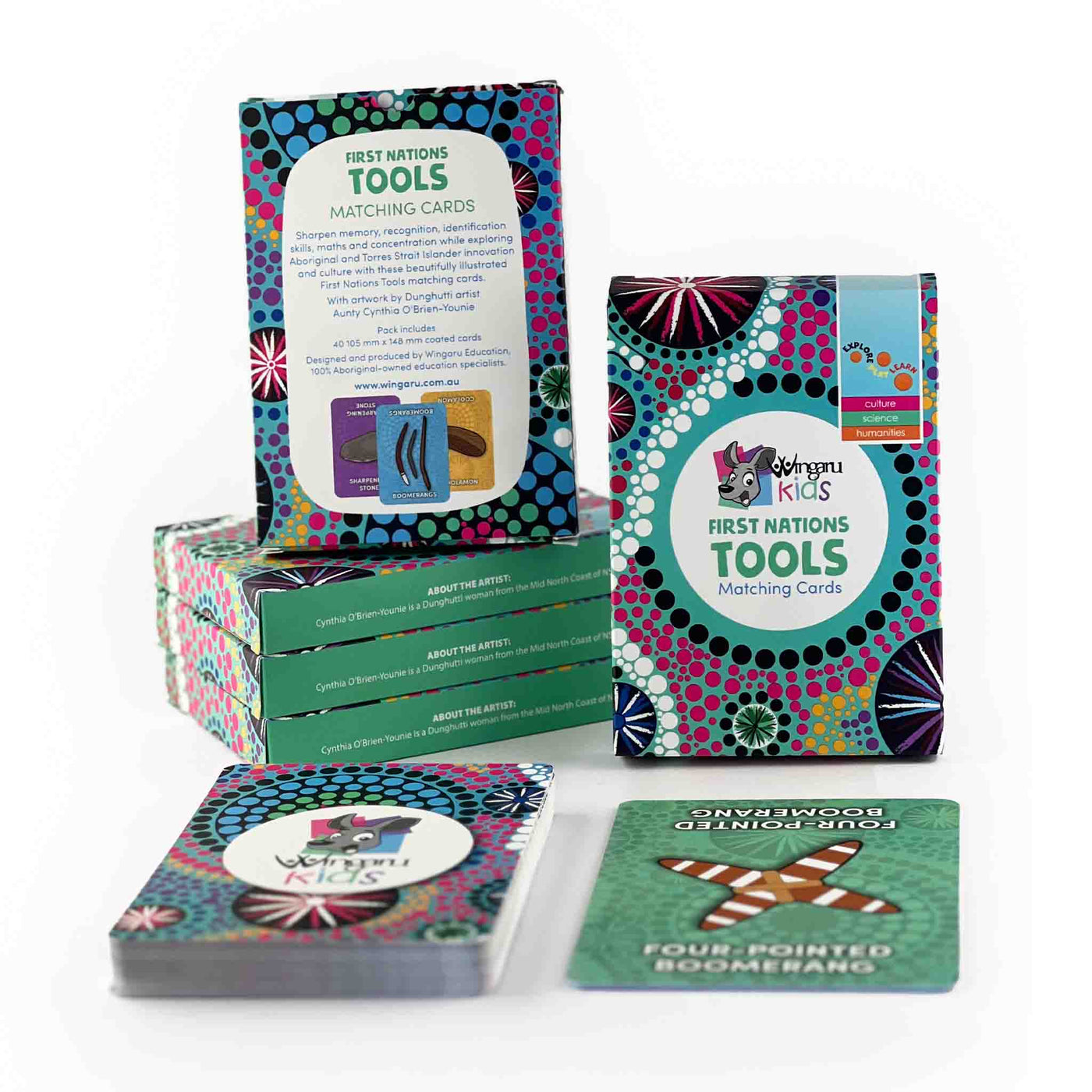 First Nations Tool Matching Cards - Wingaru