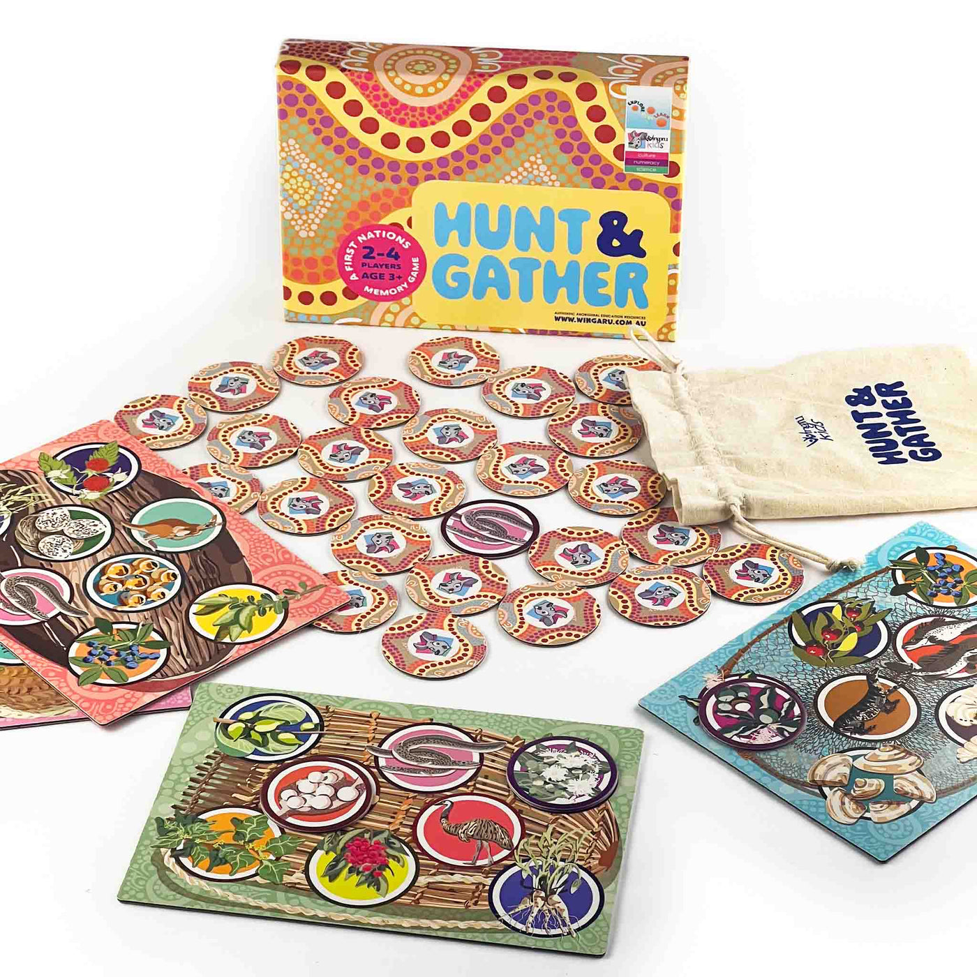 Wingaru Hunt and Gather Game