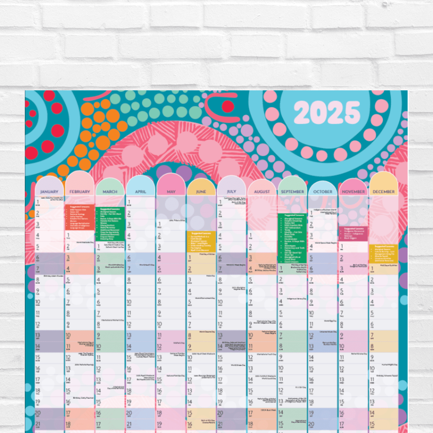 Key First Nations Dates 2025 A1 Planner