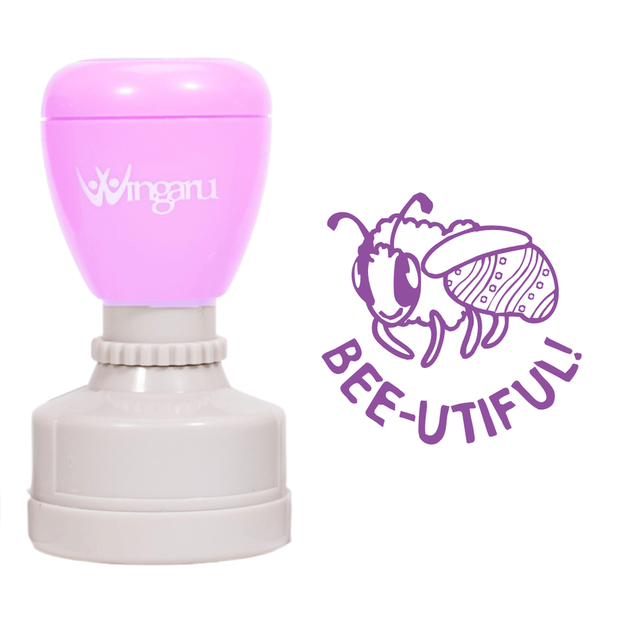 Teacher Stamp - Bee-utiful