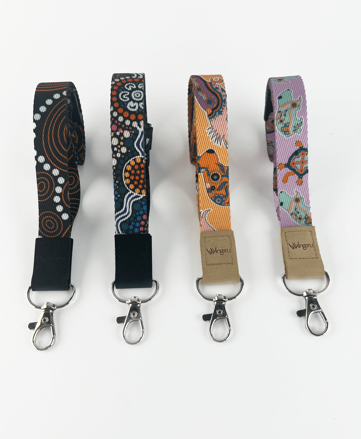 First Nations Art Lanyards Purple
