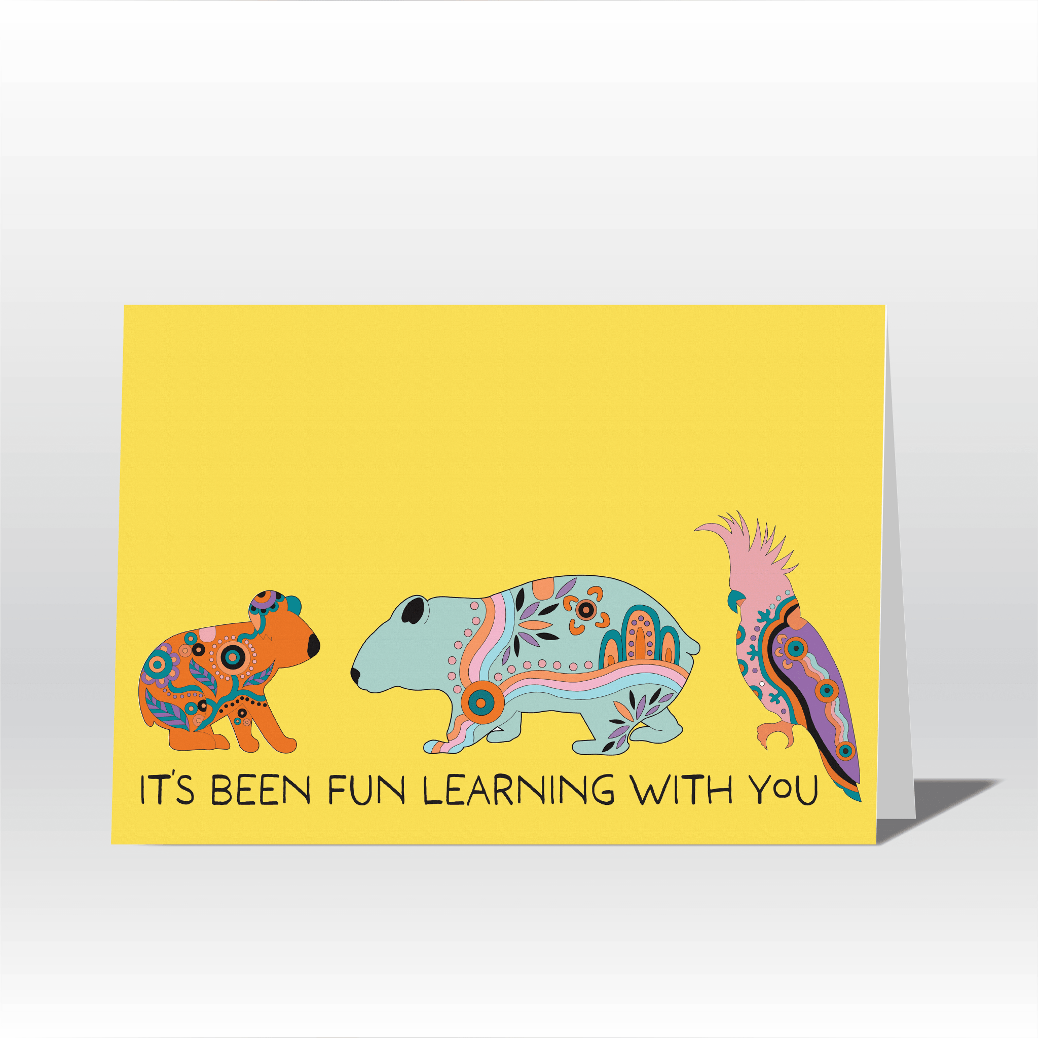 Teacher Appreciation Greeting Card